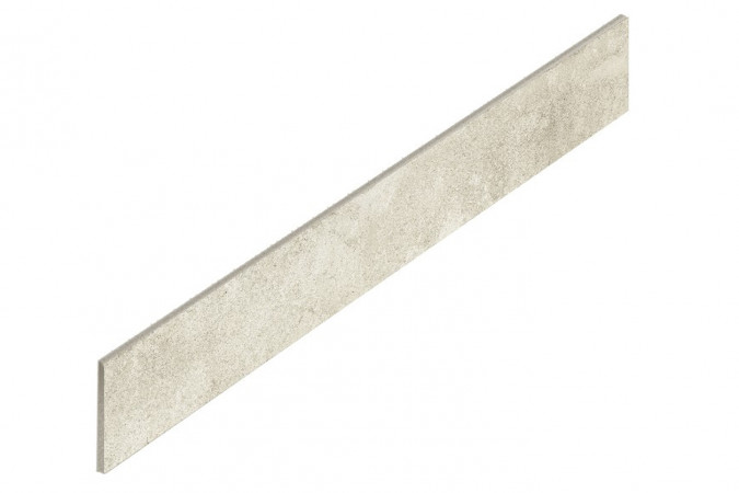 Плинтуст из керамогранита 610130005390 Крета Уайт / Creta White 7,2x60 9мм матовый