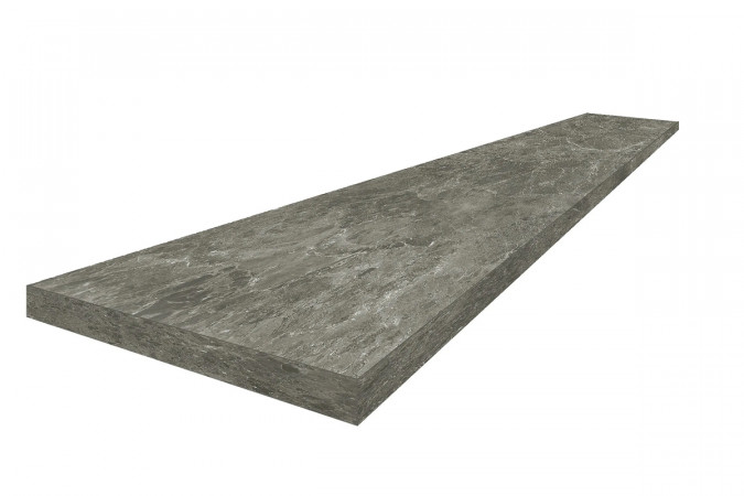 Фото 620070002308 БРАУН 60 УГЛ.ЛЕВ Da Vinci коричневый 33x60 матовый - 1