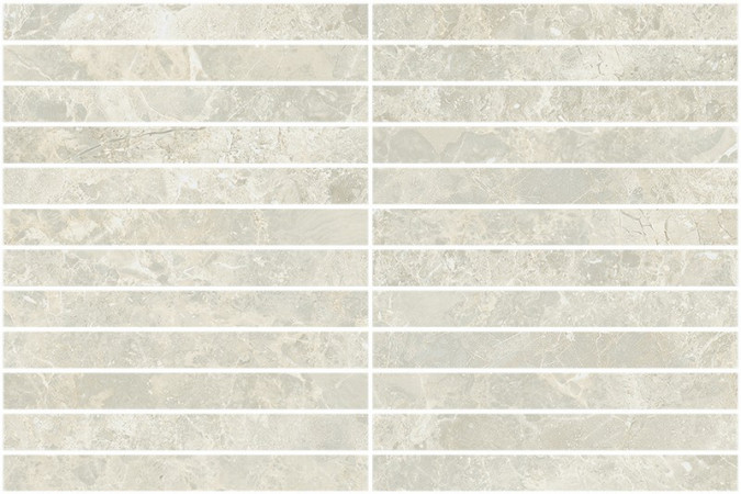 Фото Мозаика 610110000970 Да Винчи Уайт Стрип / Da Vinci White Strip 30x30 9мм матовый - 1
