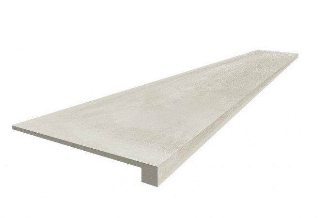 Ступень из керамогранита 620070002291 Экспо Уайт / Expo White 33x60 9мм матовый