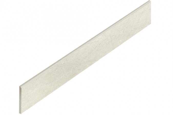Плинтуст из керамогранита 610130005324 Фьямма Уайт / Fiamma White 7,2x60 матовый