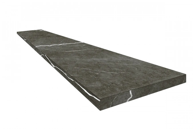 Фото 620070002493 ДАРК 120УГЛ.ПР Michelangelo дарк 33x120 матовый - 1