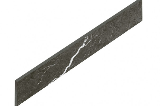 Плинтуст из керамогранита 610130005366 Микеланджело Дарк / Michelangelo Dark 7,2x60 9мм матовый