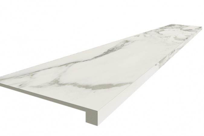 Ступень из керамогранита 620070002498 Микеланджело Колд / Michelangelo Cold 33x60 9мм матовый