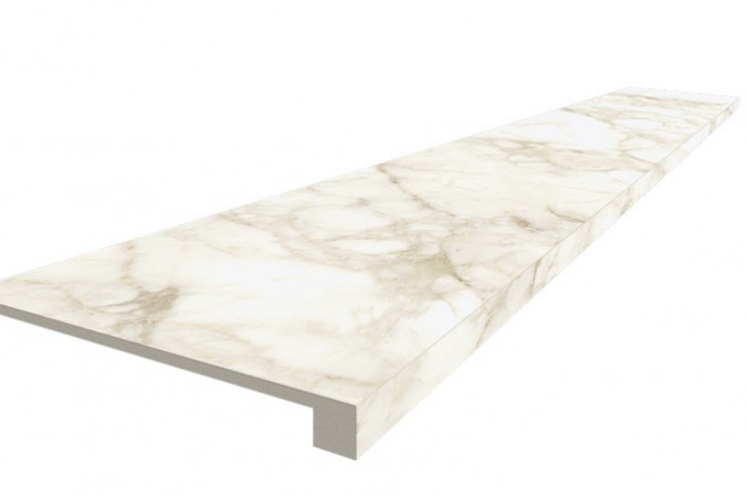 Ступень из керамогранита 620070002488 Микеланджело Ворм / Michelangelo Warm 33x120 9мм матовый