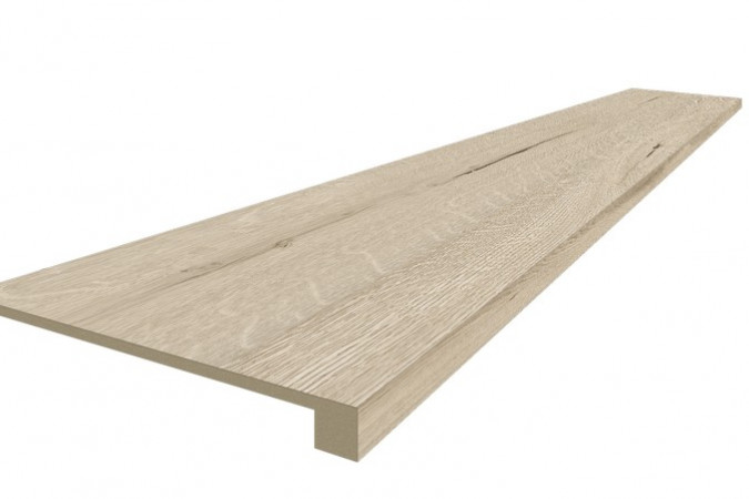 Ступень из керамогранита 620070002506 Натура Уайт / Natura White 33x120 9мм матовый