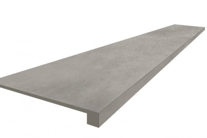 Ступень из керамогранита 620070002516 Сан Сиро Грэй / San Siro Grey 33x120 9мм матовый