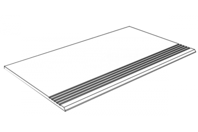 ID01 Ideal белый 30x120 матовый ступень