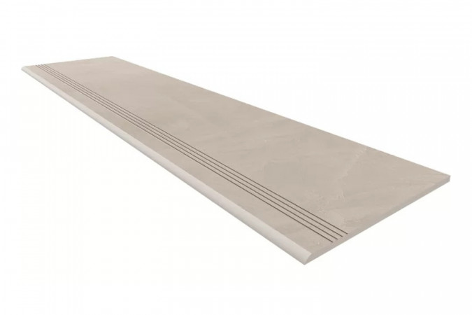 Ступень GF02 Light Beige Graffito 30х120 матовая
