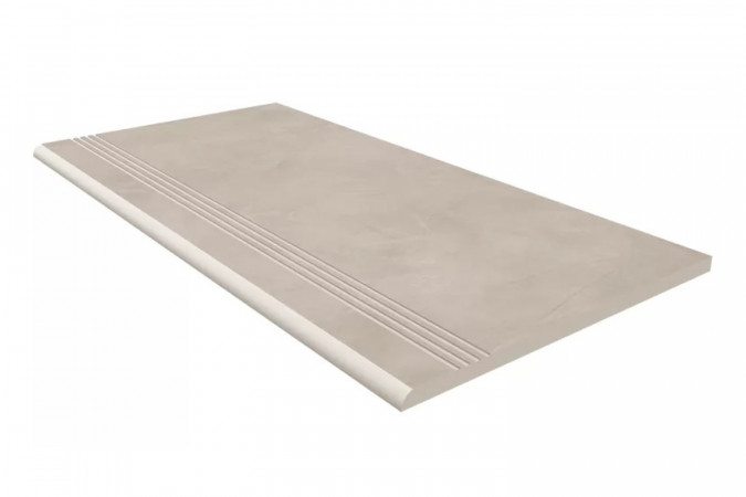 Ступень GF02 Light Beige Graffito 30х60 матовая