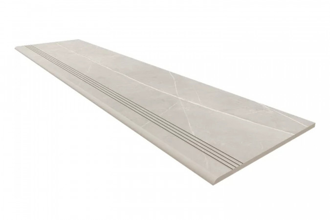Ступень NL02 Light Grey Nolana 30х120 матовая