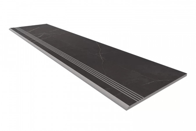 Ступень NL04 Black Nolana 30х120 матовая