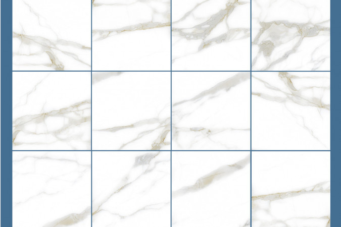 Фото GRS01-20MD Эллора Слоновая кость / Ellora ivory 80х80 10мм карвинг - 20