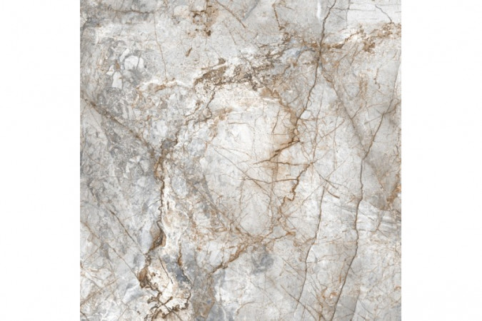 Фото GRS02-15md Петра Серый камень / Petra greystone 60x60 10мм карвинг - 1