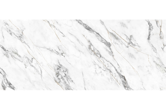 Фото Calacatta Unique Luxor Polished Porcelain Tile 120x280 - 2