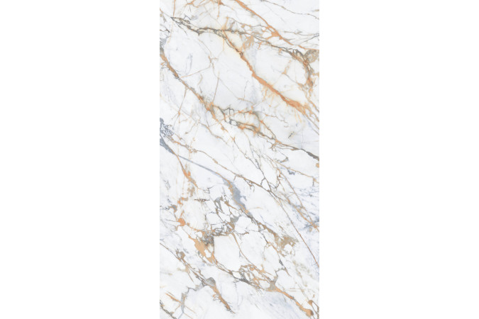 Фото Керамогранит CALACATTA MACCHIA 162х323см SOFT matt 6мм (DECO/3F) - 1