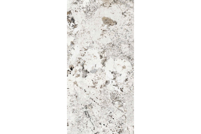 Фото Керамогранит ALASKA WHITE 162х323см POLISHED 6мм (FLOW/3F) - 1