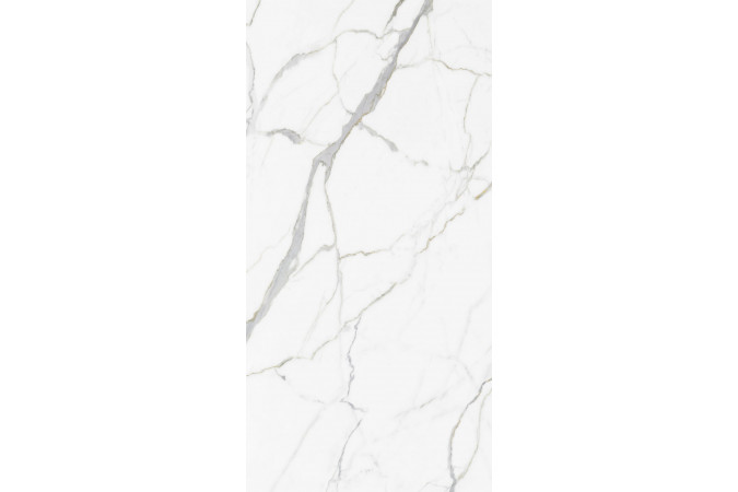Фото Керамогранит CALACATTA UNIQUE 162х323см POLISHED 12мм (FLOW/3F) - 1