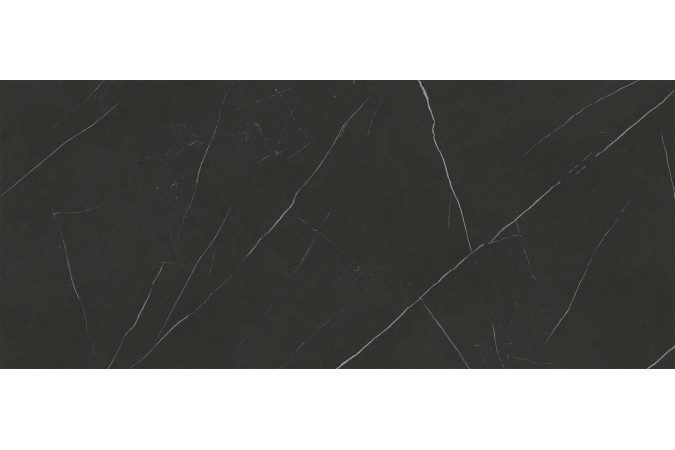 Фото Pietra Nero Module B Polished Porcelain Tile 120x280 - 1
