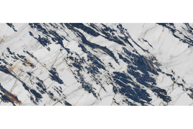 Фото Tiffany Blue Polished Porcelain Tile 120X280 - 6