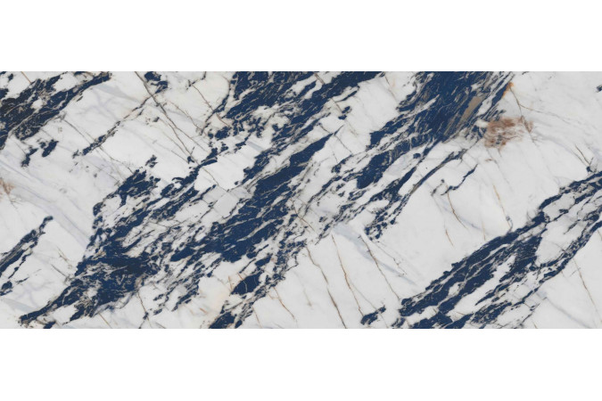 Фото Tiffany Blue Module B Polished Porcelain Tile 120X280 - 4