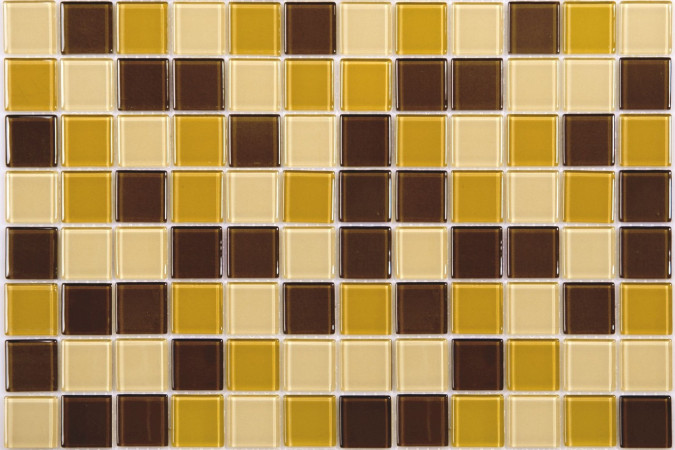 Фото Мозаика NS Mosaic 823-006 стекло 31,8x31,8см - 1
