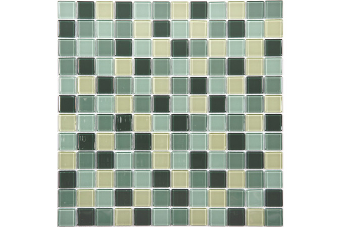 Фото Мозаика NS Mosaic 823-046 стекло 31,8x31,8см - 1