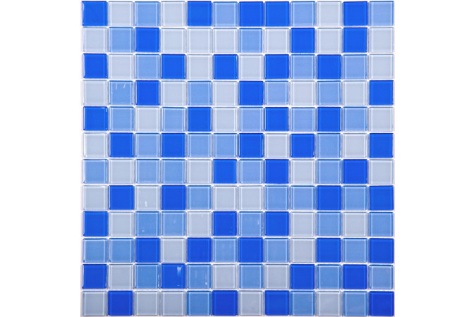 Фото Мозаика NS Mosaic J-347 стекло 30x30см - 1