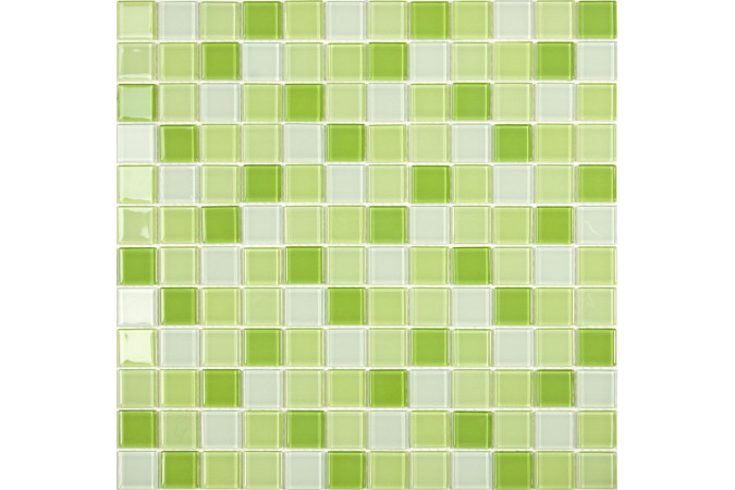 Фото Мозаика NS Mosaic S-451 стекло 31,8x31,8см - 1