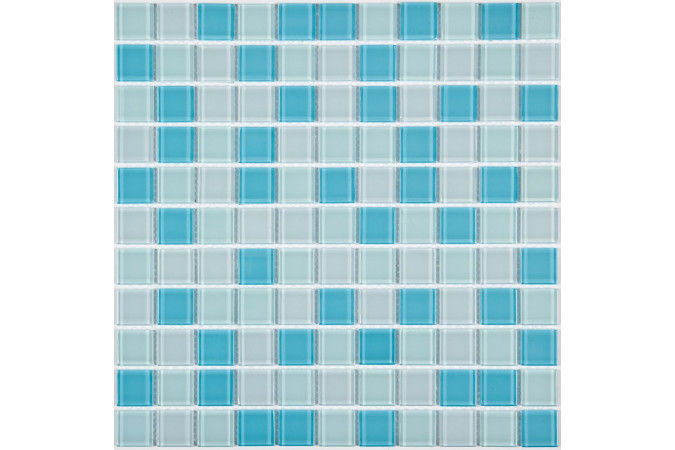 Фото Мозаика NS Mosaic S-457 стекло 30x30см - 1