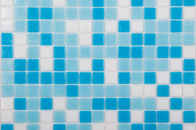 Фото Мозаика NS Mosaic MIX2 стекло 32,7x32,7см - 1