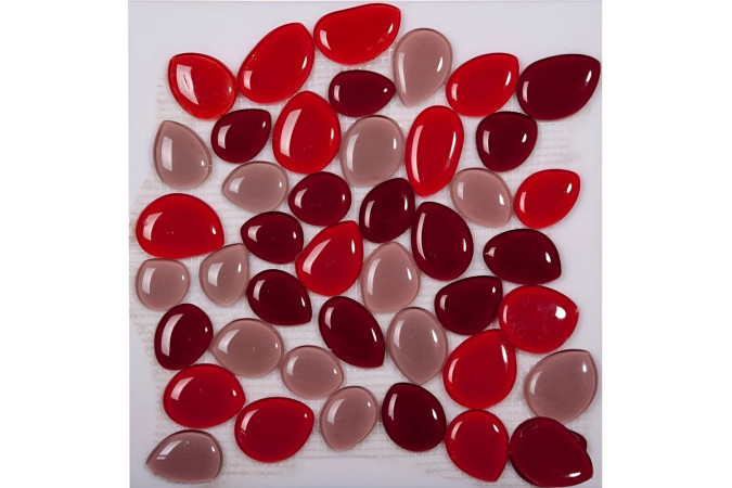 Фото Мозаика NS Mosaic LH-04 стекло 30,5x30,5см - 1