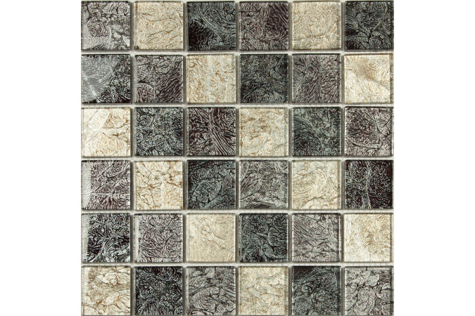 Фото Мозаика NS Mosaic S-806 стекло 30,5x30,5см - 1