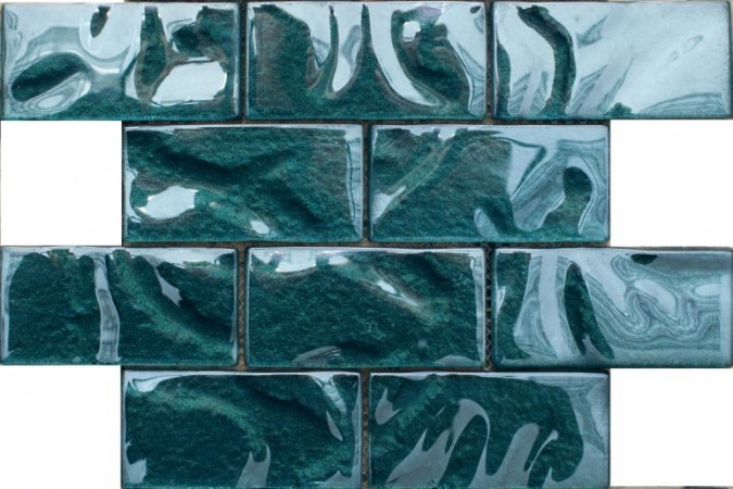 Фото Мозаика NS Mosaic S-828 стекло 24,8x29,8см - 1