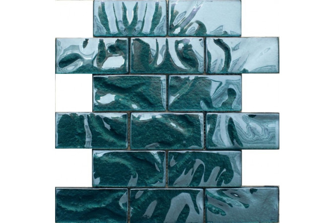 Фото Мозаика NS Mosaic S-828 стекло 24,8x29,8см - 1