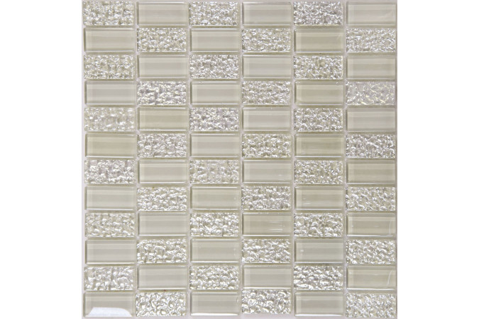 Фото Мозаика NS Mosaic SG-8028 стекло 29,8x29,8см - 1