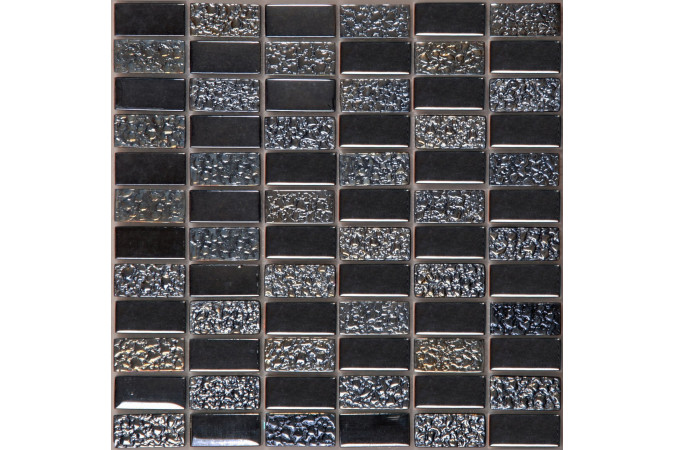 Фото Мозаика NS Mosaic SG-8030 стекло 29,8x29,8см - 1