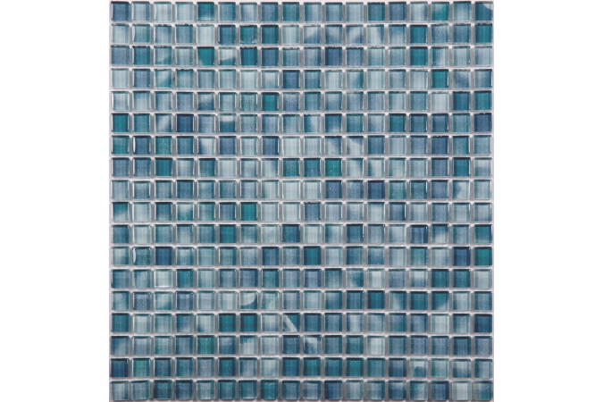 Фото Мозаика NS Mosaic SG-8038 стекло 30,5x30,5см - 1