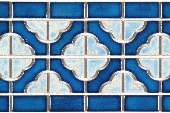 Мозаика NS Mosaic BW0020 керамика глянцевая 15x30,6см