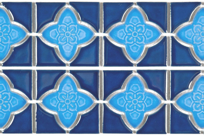 Мозаика NS Mosaic BW0021 керамика глянцевая 15x30,6см
