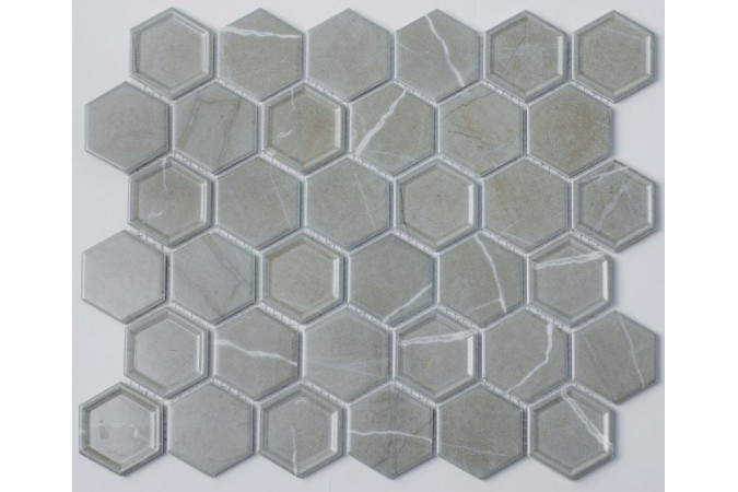 Фото Мозаика NS Mosaic P-504 керамика глянцевая 32,5x28,1см - 1