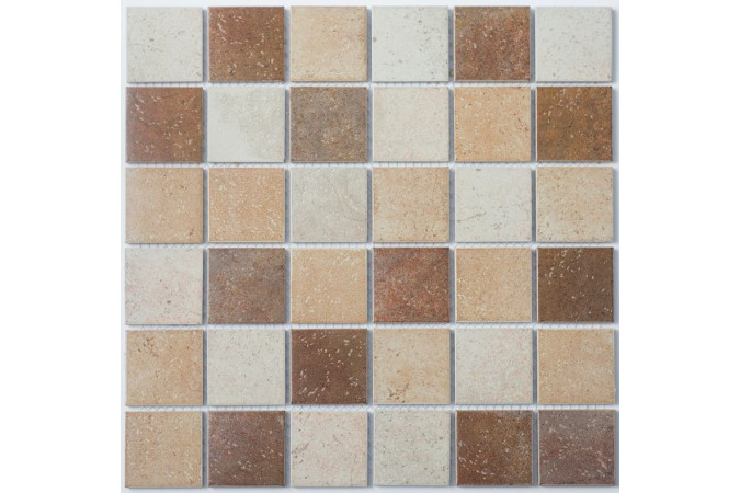 Фото Мозаика NS Mosaic P-514 керамика матовая 30,6x30,6см - 1