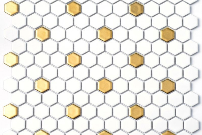 Мозаика NS Mosaic P-517 керамика матовая 30x26см