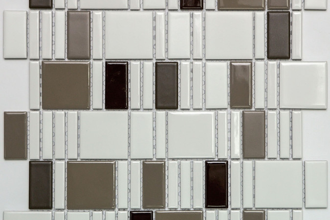 Мозаика NS Mosaic PS2348-12 керамика матовая 30x30см