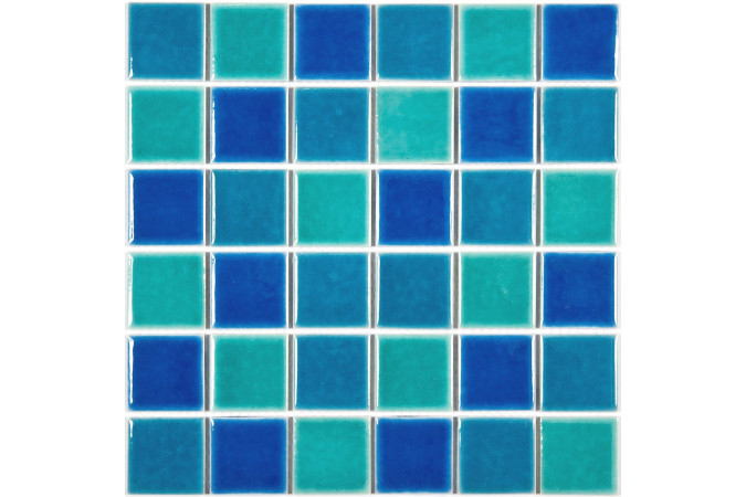 Фото Мозаика NS Mosaic PW4848-15 керамика глянцевая 30,6x30,6см - 1