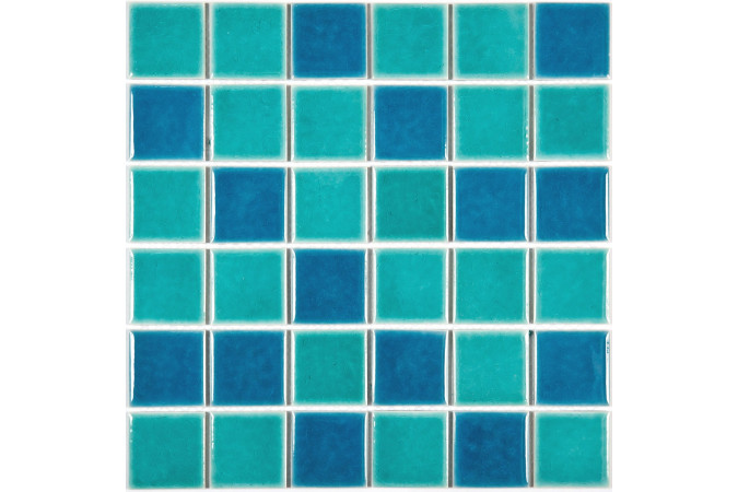 Фото Мозаика NS Mosaic PW4848-16 керамика глянцевая 30,6x30,6см - 1