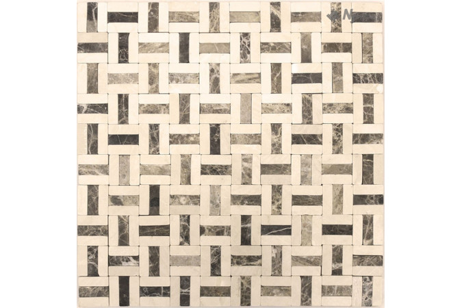 Фото Мозаика NS Mosaic К-703 камень матовая 30x30см - 1