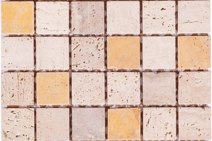 Мозаика NS Mosaic K-718 камень матовая 30,5x30,5см