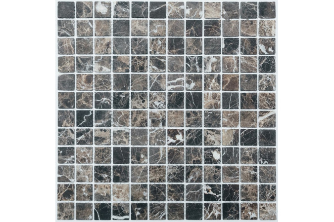 Фото Мозаика NS Mosaic K-743 мрамор матовая 29,8x29,8см - 1