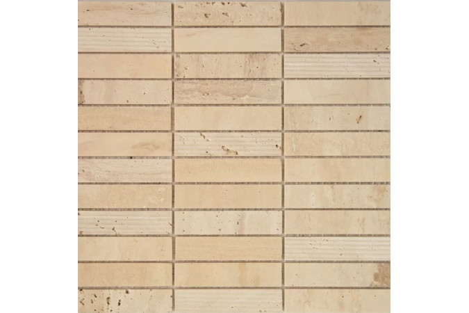 Фото Мозаика NS Mosaic KP-724 камень полированная 29,8x29,8см - 1